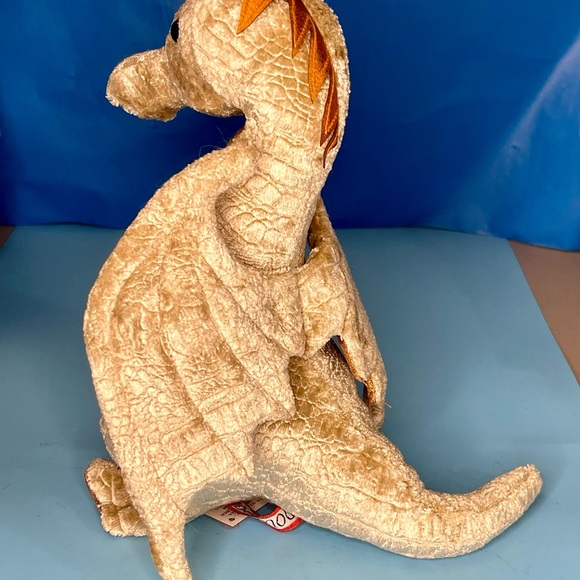 Douglas Cuddle Toys Elgar Copper Dragon 10 Inch Plush Stuffed With Tag Rare. - Picture 3 of 11